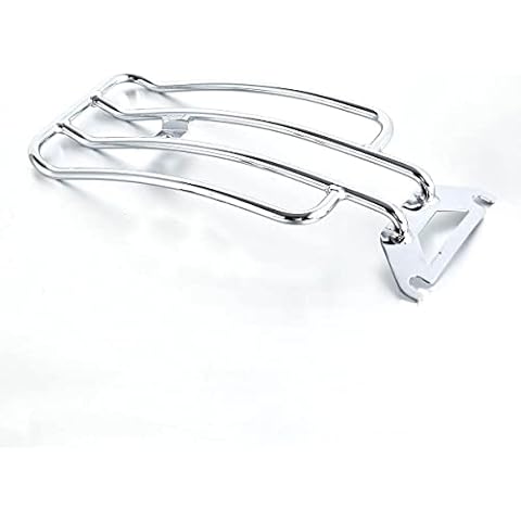 XYZMT Solo Seat Luggage Rack Fit for Harley Touring Road King Classic FLHR Touring 1998-2022 Chrome Cover