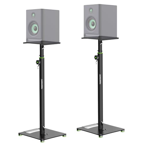 Vondynote Pair Studio Monitor Stands 31'-50' Floor Monitor Speaker Stands