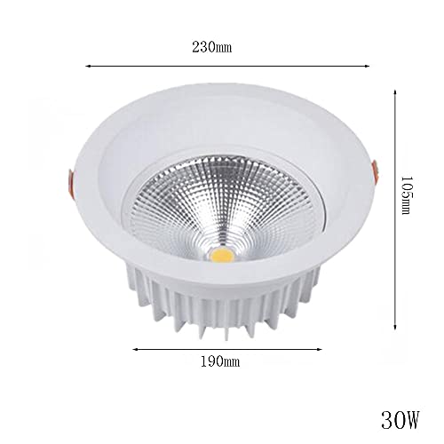 Foco empotrable LED de aluminio de bajo consumo para proyectos de iluminación interior 7