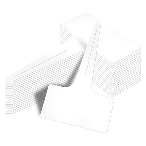 SZHLUX AMORNING 100Pcs T-Type Plant Tags Cover
