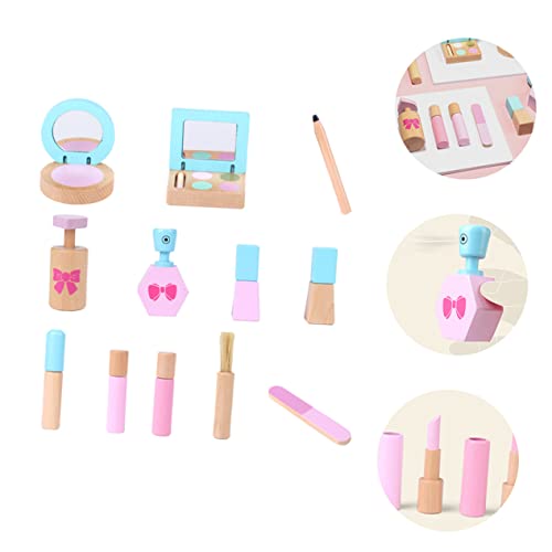 ERINGOGO 1 Conjunto bolsa cosmética de simulação jogo de maquiagem fingir jogar brinquedos de maquia