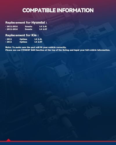 Image of KAX AC Blower Motor Compatible with Hyundai Sonata 2011 2012 2013 2014, Kia Optima 2011 - HVAC Heater Blower Motor Replaces# 76943,700263