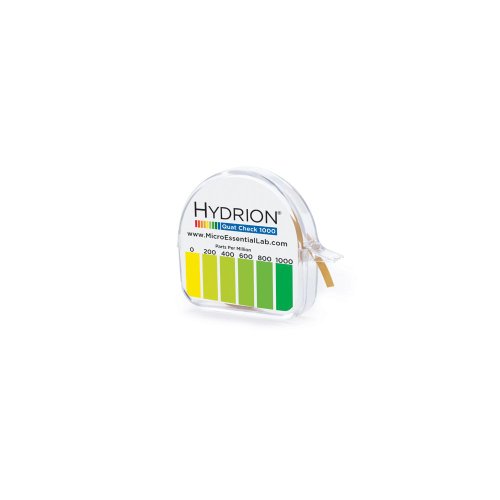 Hydrion Single Roll QC-1001 Quat Check Test Paper w/Dispenser/ColorChart Range 0-1000ppm