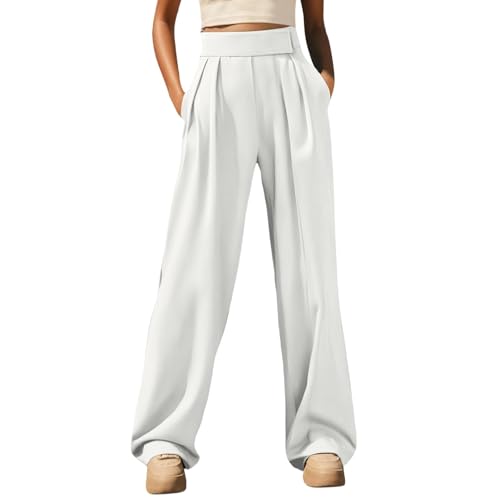 Pantalon confortable pour femme à taille haute contre les compressions