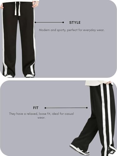 Image of Mehrang Casual Trouser Pants for Men | Loose Fit Baggy Style | Korean Style Track Pant | Stylish Fit Relaxed Cargo Pant with Side Pockets (Gym | Walking | Casual)