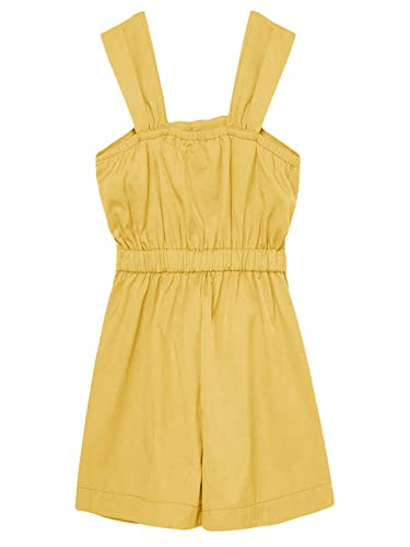 Leyay Girls Cute Bow Summer Jumpsuit Sleeveless Short Pant Romper One Piece Size 4-14 Years #TOP4