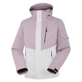 Jywmsc Chaqueta Impermeable para Mujer Chubasquero de Montaña para Exteriores Chaqueta Cortavientos Causal Hooeded