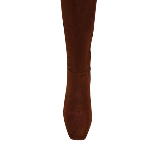 Steve Madden Women's Hunny Knee High Boot, Brown, 8