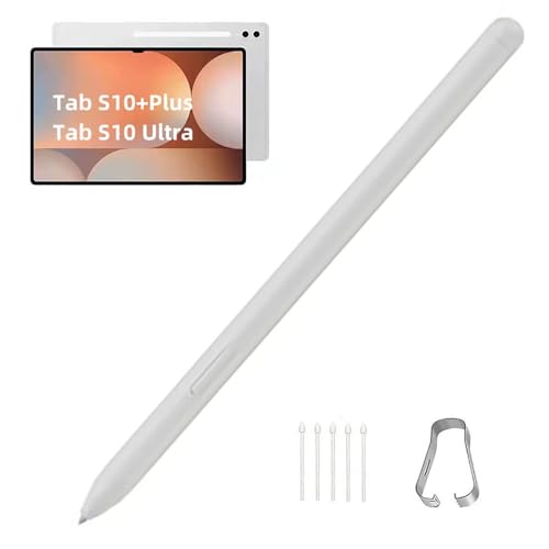 Tab S10+ Plus / S10 Ultra S�y�� Samsung Galaxy Tab S10+ Plus | Tab S10 Ultra �S�o�[�W�����Ή� �X�^�C���X�y�� �X���� 0.7mm �y���� 4,096 ���̓��x�� 3�{�̃y���� (�V��