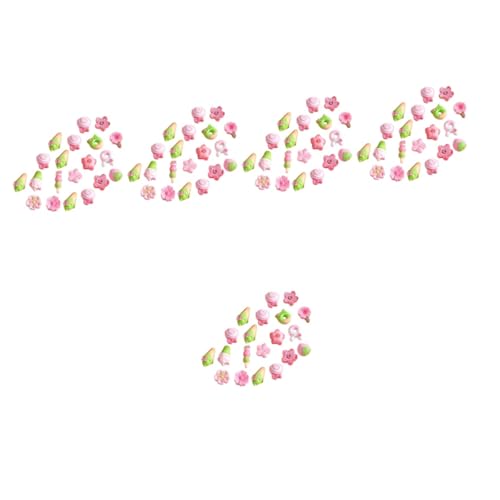 Charms résine thème DIY pour coque de téléphone et gâteaux - 100 pcs