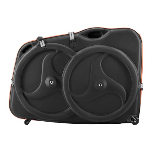 VEVOR Bike Travel Case, Bicycle Travel Bag with EVA Hard Shell, Quick-Release Buckle, Dual Zipper,...