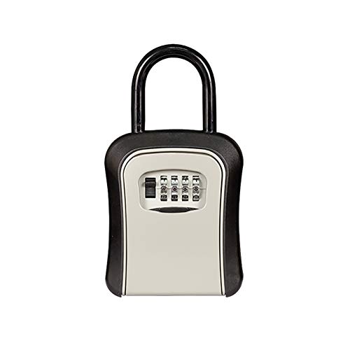 Caja de seguridad con combinación de seguridad portátil, impermeable, para uso en interiores y exteriores, protege tus llaves (color: G7, tamaño: 10 x 4 x 17,5 cm)