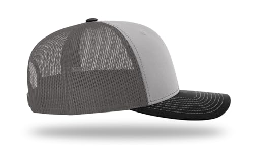 Image of Richardson 112 Trucker Hat - Premium Blank Baseball Cap, Adjustable Snapback Hat - Structured Six Panel Richardson Blank Hats