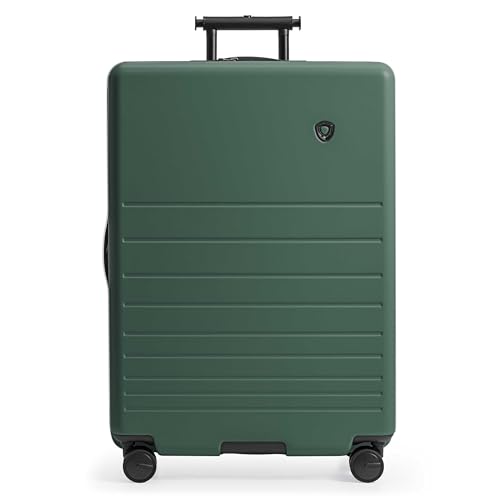 Image of Traveler's Choice Markham Hardside Expandable Luggage with Hinomoto Spinner Wheels, 30-Inch Large, Green