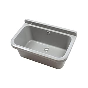 VBChome Ausgussbecken 55x34x21 cm Kunststoff