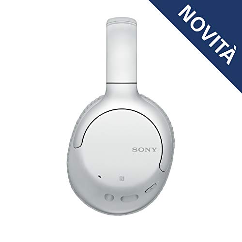 Sony WH-CH710N - Cuffie Bluetooth Wireless Over Ear con Noise Cancelling - Batteria fino a 35 Ore - Ricarica rapida (10 min. per 60 min. di riproduzione) - Multipoint - Microfono Integrato - Bianco - Image 6