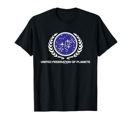 Star Trek Camiseta con Logo de la Federación Unida - Mujer,