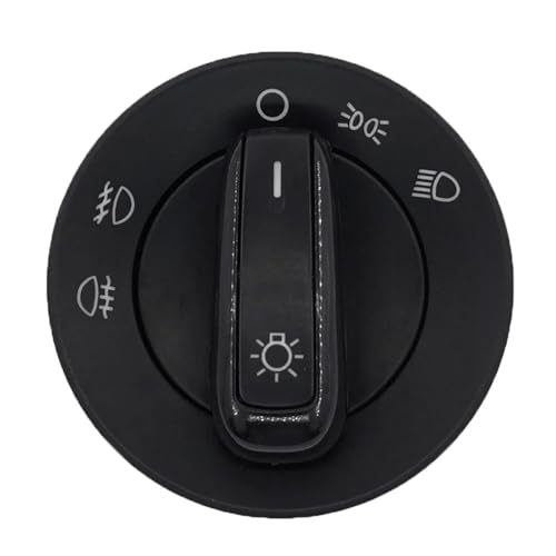 Interrupteur de phares pour Polo V 6R0941531E commande d'éclairage d'origine de 2009 à 2017