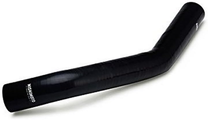 Mishimoto MMHOSE-GM-19U Upper Radiator Hose Compatible With Chevrolet Chevelle 327ci 1965-1967 Black