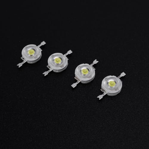 400 Pzs Potencia Alta 2 Pin 3W LED Cuenta Emisor 8