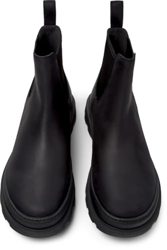 Camper Brutus+ K300534, Chelsea Bootie Uomo, Nero 001, 46 Eu - 4