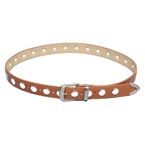 Women's Waist Belt Fashionable PU Leather Sash Punk Studded Designing Decorative Waistband for Dresses Jeans Pants3