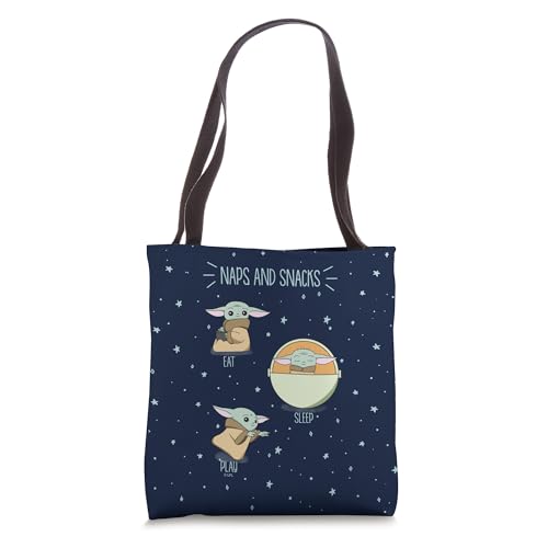 Sac cabas Star Wars The Mandalorian L'Enfant tote bag en toile imprimé