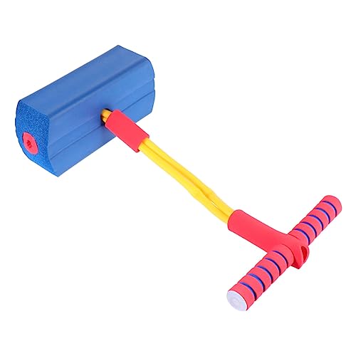 TOYANDONA Cartoon Bouncing Jump for Educational Sports Activity Flash Design for Early Learning Parent Interaction Blue