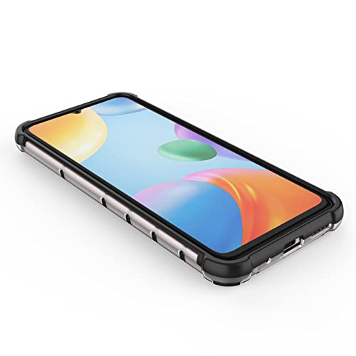 Image of Glasgow Back Case Cover Designed for Mi Redmi 10 Power /Redmi 10 - Black