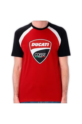 Master Lap Camiseta Motorsport Moto Roja (FR/ES, Letras, XL, Regular, Regular)