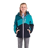 killtec meisjes Ski-jack/functioneel jack met afritsbare capuchon en sneeuwvanger KSW 166 GRLS SKI JCKT, raspberry, 164, 38509-000