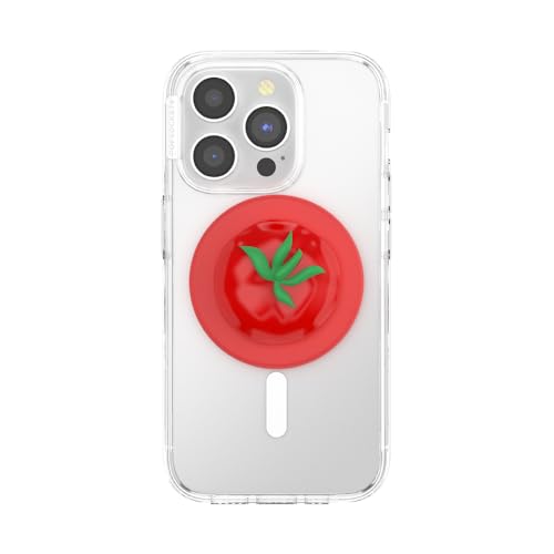 Image of PopSockets Phone Grip for MagSafe, Magnetic Holder, Phone Stand - Pomodoro