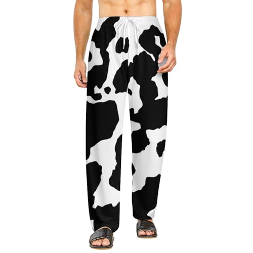 Bas de pyjama femme long aux finitions soignées et texture originale