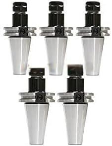 5PC CAT40 ER16 PRECISION COLLET CHUCK FOR HAAS OR MAZAK CNC CAT40