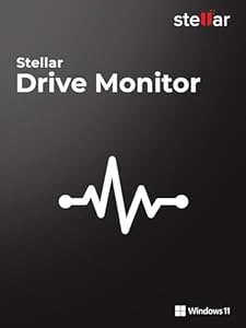 Stellar Drive Monitor 11 - All-in-One Software zur Laufwerksüberwachung | Standard | 1 Gerät | 1 Jahr | PC Aktivierungscode per Email