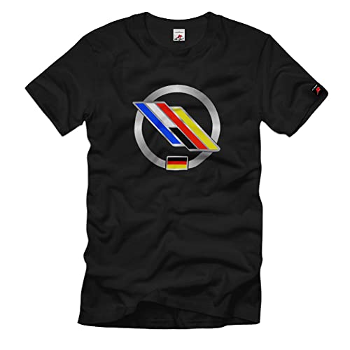 T-Shirt Unité Bataillon Aufklärer Militaire Bundeswehr Insigne Armoiries Noir L