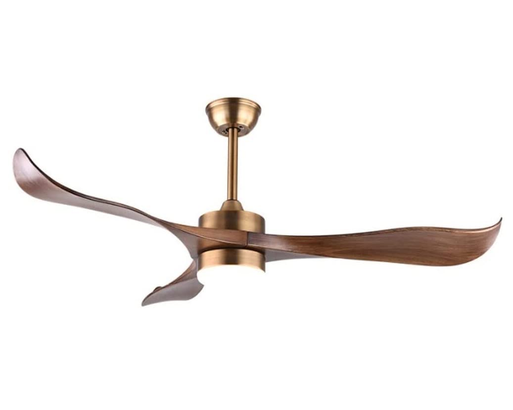 Ventilateur de plafond industriel moderne au design épuré noir mat - 8