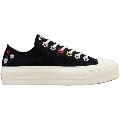 Converse Women's Chuck Taylor All Star Lift Platform Denim Fashion Sneakers