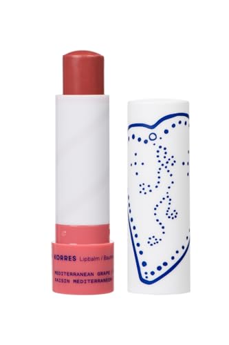KORRES Mediterranean Grape Lip Balm - Tinted Neutral Purple
