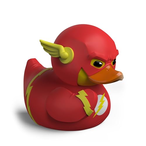 TUBBZ Figurine de Collection Flash en Caoutchouc Vinyle - Produit Officiel DC Comics - Action télévisée, Films et Jeux vidéo
