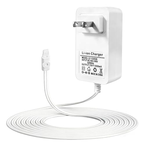 9025166 Charger for Somfy V2 Wirefree Motors 13V 3-Pin Power Adapter