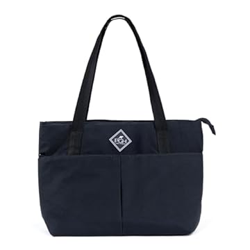 Bolsa Feminina Grande para Trabalho ou Faculdade com espaço para Notebook, PGH City Preto