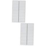 Organisation Optimale: Ce porte-cartes multi-slots permet de stocker et d'organiser efficacement plusieurs cartes de travail, cartes de pointage et étiquettes, facilitant la gestion dans les environnements industriels tels que les usines et entrepôts