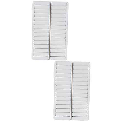 Ciieeo Porte-Cartes Multi-Slots Suspendu 14.17X8.46X1.18 Pouces Organisateur Mural Pour Cartes De Travail Et Cartes D'Identité Usage Bureau Hôtel Entrepôt