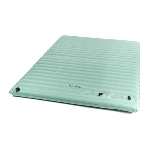 Human Comfort Luftbett Durtal Double Doppel Isomatte Luftmatratze Mit Pumpe 194 x 140 x 10 cm