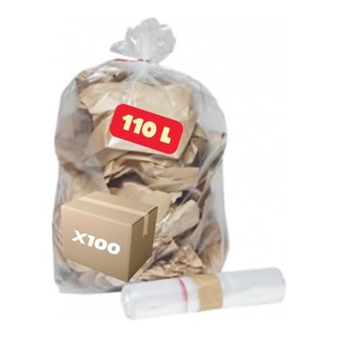 Sac Poubelle Transparent SANYGIENE 110L Cover