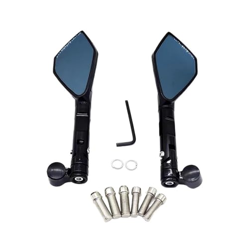 Espejo retrovisor universal de moto recambio reflector lateral accesorio manillar modificado 3
