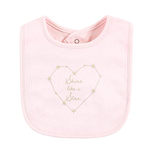Image of Hudson Baby Unisex Baby Cotton Bibs, Dreamer, One Size