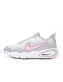 Nike Big Kids' Air Max Nova Shoes, White/Med Soft Pink-Wolf Grey-Pearl Pink, 4Y
