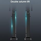 Motorized TV Floor Stand, Automatic Lift with Remote Control, Smart Memory Function, Fits 55-100 Inch LCD TVs, Height Adjustment, Stylish Design. - Image 5